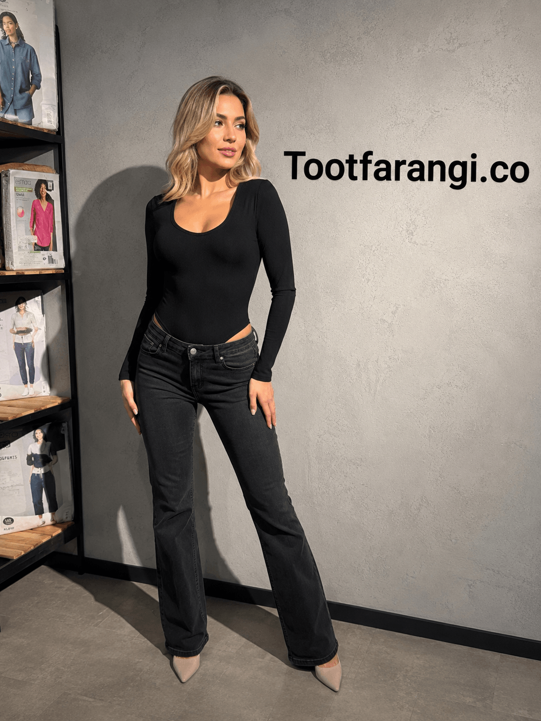 بادی یقه باز کبریتی